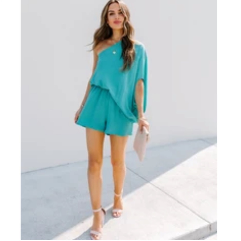 VICI With Purpose One Shoulder Romper